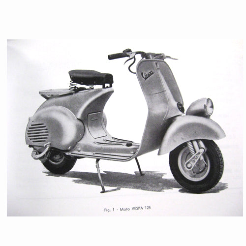 1955 Vespa 125 Owners Manual