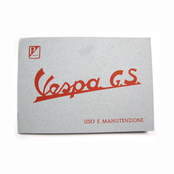 1955 Vespa 150 GS Owners Manual