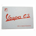 1956 to 1958 Vespa 150 GS Owners Manual