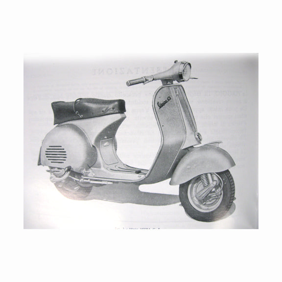 1956 to 1958 Vespa 150 GS Owners Manual