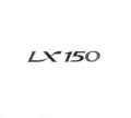 "LX150" BADGE EMBLEM FOR RIGHT SIDE COWL(656224) LX150