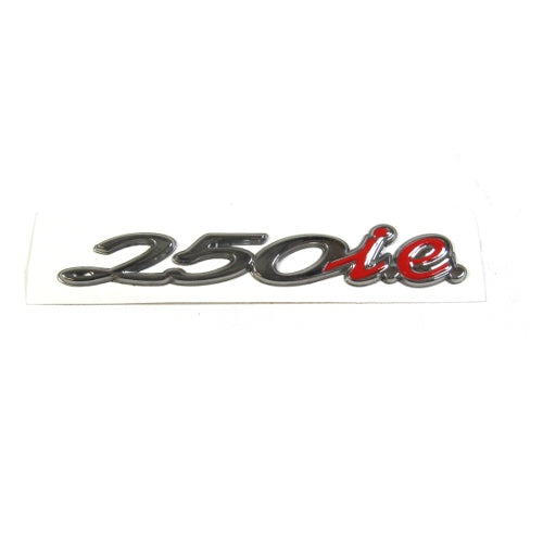 Chrome 250ie Badge  for Glovebox Door GTS250 GTV250 (656236)