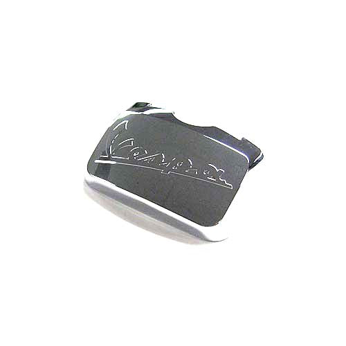 CHROME "VESPA" RACK COVER FOR HANDRAIL RACK MOUNT LX GTS (2006-2019)