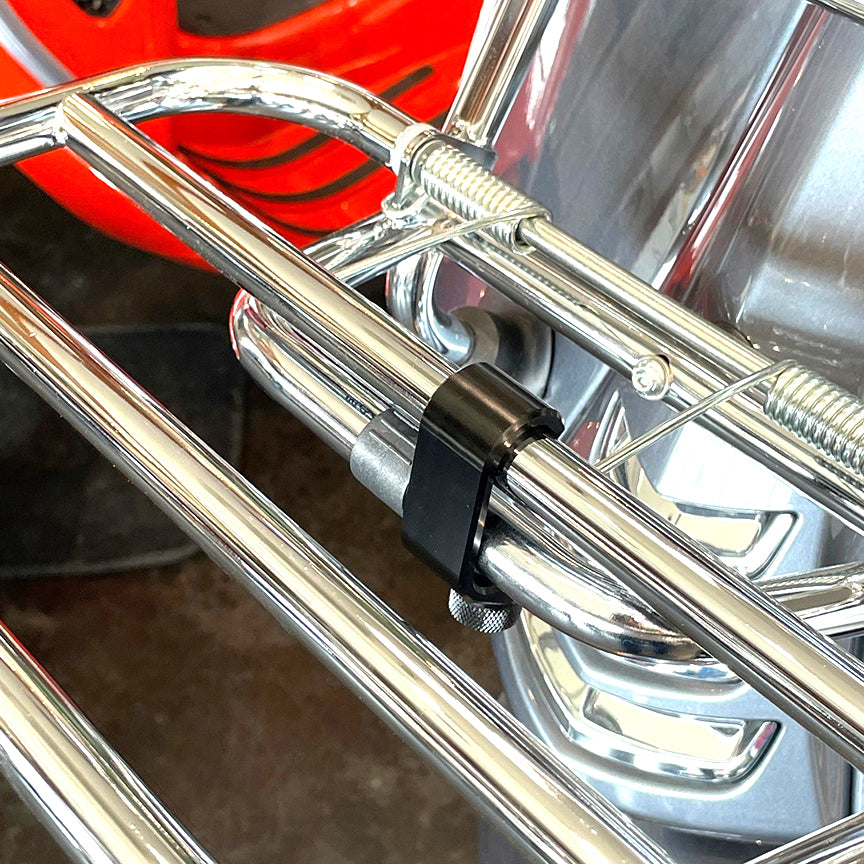 Metal Hold Down Clamp for Rear Rack Vespa S LX LXV GTS GTV PRIMAVERA SPRINT **SUPER SALE*