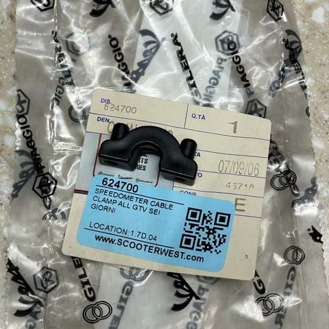 SPEEDOMETER CABLE CLAMP ALL GTV SEI GIORNI