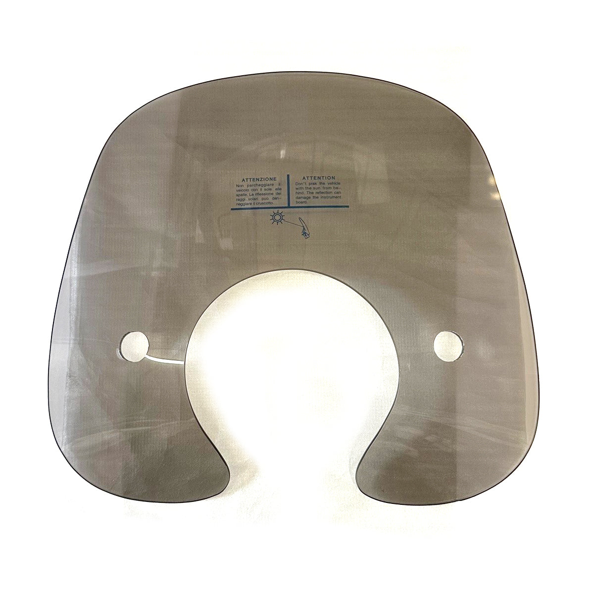 MID-SIZE SMOKE WINDSHIELD KIT VESPA LXV  (REPLACES 624991)