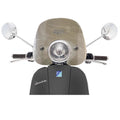 MID-SIZE SMOKE WINDSHIELD KIT VESPA LXV  (REPLACES 624991)