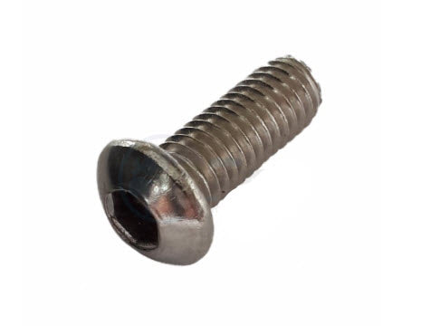 STAINLESS BUTTON HEAD M6X16 SCREW