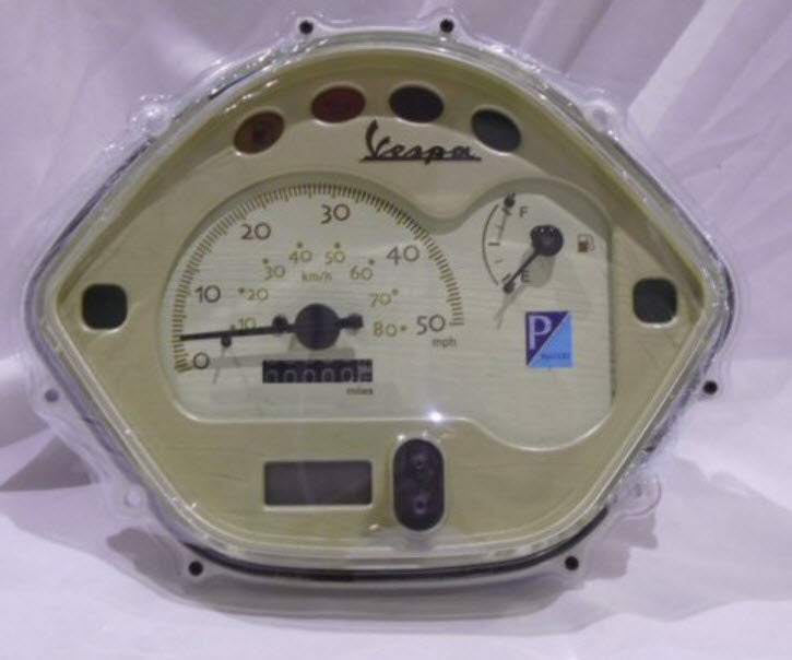 SPEEDOMETER  ASSEMBLY MPH VESPA LX50 2006-2014