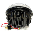 HEADLIGHT ASSY LED PROJECTOR STYLE FOR GTV (SEI GIORNI) WITH ANGEL EYE RUNNING LIGHTS 2006-2022