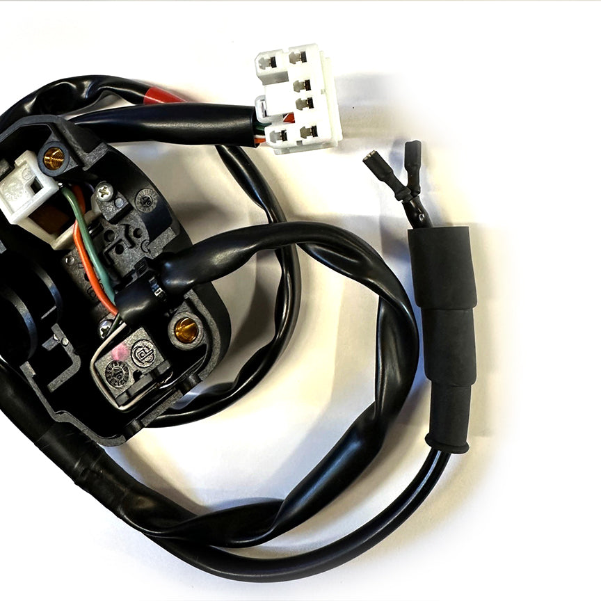 **MATTE BLACK**RIGHT (RH) KILL/STARTER SWITCH ASSY - VESPA GTV 250 300