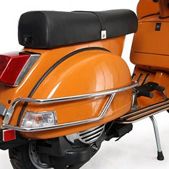 VESPA PX PE Premium Rear Chrome CRASH Bars (STELLA)