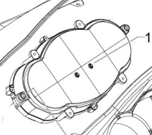 INSTRUMENT PANEL PIAGGIO MP3 400 **CLOSEOUT**