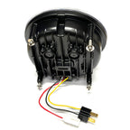 GTS LED BLACK PROJECTOR HEADLIGHT W/RUNNING LIGHT VESPA GTS SUPER 2005-2019 (WILL ALSO WORK FOR GT200)