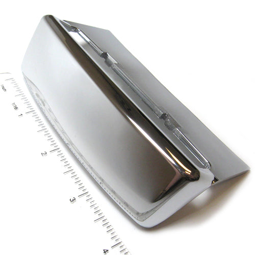 CHROME LICENSE PLATE LIGHT HOUSING LX 50/150 2006-2013