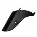 **SATIN MATTE BLACK** FORK SUSPENSION COVER (SHOCK COVER)  VESPA S ONLY 50-150 (NOT LX FENDER)