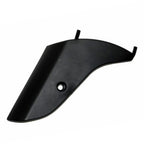 **SATIN MATTE BLACK** FORK SUSPENSION COVER (SHOCK COVER)  VESPA S ONLY 50-150 (NOT LX FENDER)