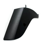 **SATIN MATTE BLACK** FORK SUSPENSION COVER (SHOCK COVER)  VESPA S ONLY 50-150 (NOT LX FENDER)