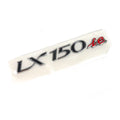 LX150ie Right Hand Side Badge