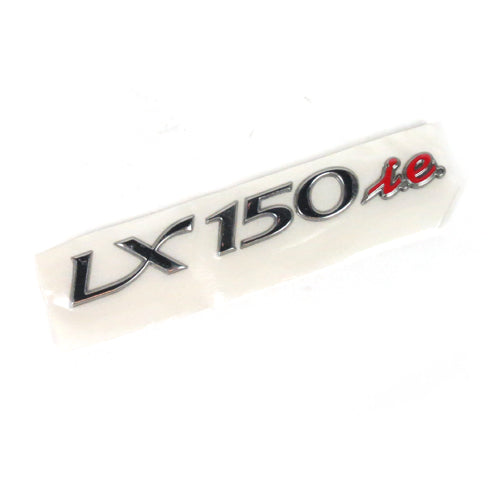 LX150ie Right Hand Side Badge