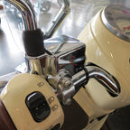 LH Left Chrome Master Cylinder Cover Vespa GTV 2012-2014