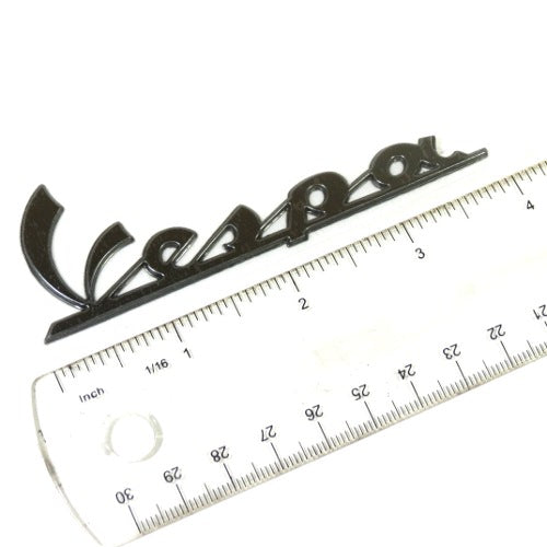 SMOKE CHROME VESPA BADGE EURO 946/ELETTRICA/GTS/LX/SPRINT/PRIMA 4 INCH LEGSHIELD