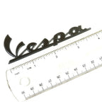 SMOKE CHROME VESPA BADGE EURO 946/ELETTRICA/GTS/LX/SPRINT/PRIMA 4 INCH LEGSHIELD