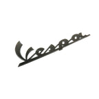 SMOKE CHROME 6" Vespa Badge for GTS Super Sport Edition Side FENDER