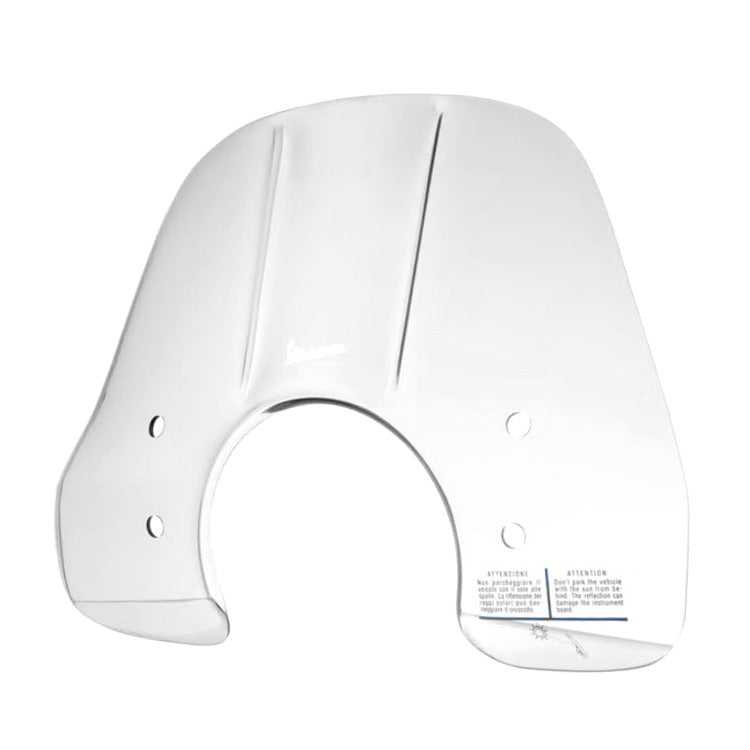 ORIGINAL PIAGGIO CLEAR FLYSCREEN WINDSHIELD FOR P SERIES PX AND STELLA (673223)