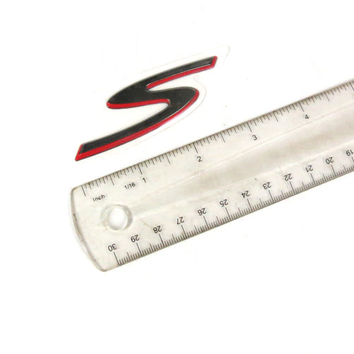 "S" Badge for GTS Super Sport Edition Legshield