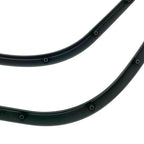 **Matte Black** Left & Right LOWER Floor Trim Pair- VESPA PRIMAVERA/SPRINT