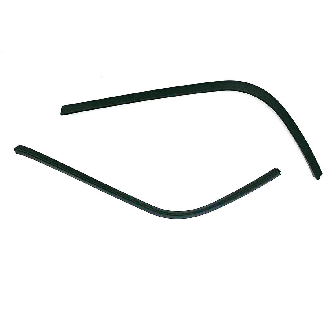 **Matte Black** Left & Right LOWER Floor Trim Pair- VESPA PRIMAVERA/SPRINT