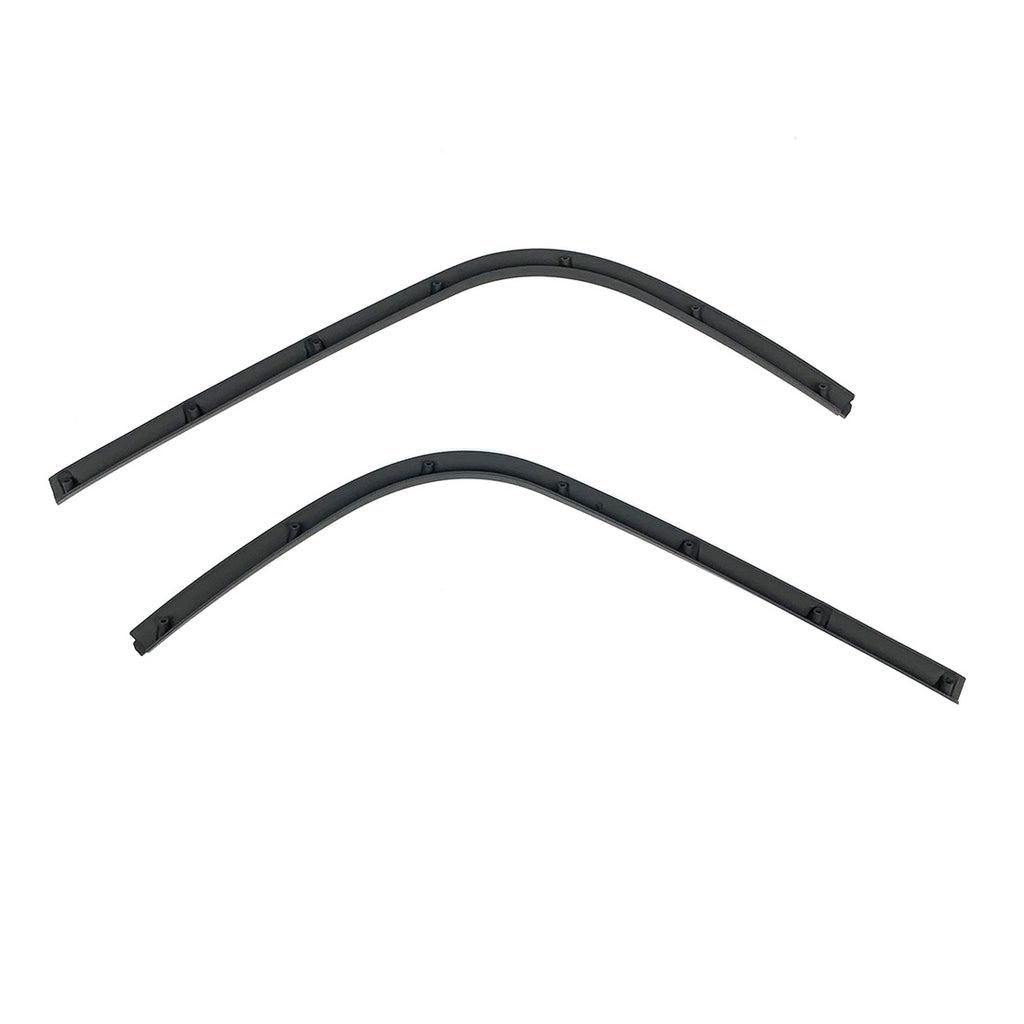 **Matte Black** Left & Right LOWER Floor Trim Pair- VESPA PRIMAVERA/SPRINT