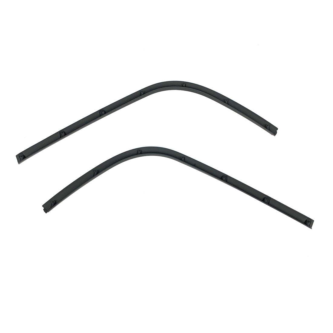 **Matte Black** Left & Right LOWER Floor Trim Pair- VESPA PRIMAVERA/SPRINT