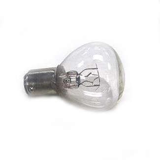 6V 25/25W BULB SMALL BASE (15MM) 1950's VESPA & MOST ALLSTATE W/ORIGINAL BULB HOLDER (001517 018497)