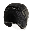 OF-87 DUKE GMAX HELMET W/LED LIGHT MATTE BLACK AND GREY