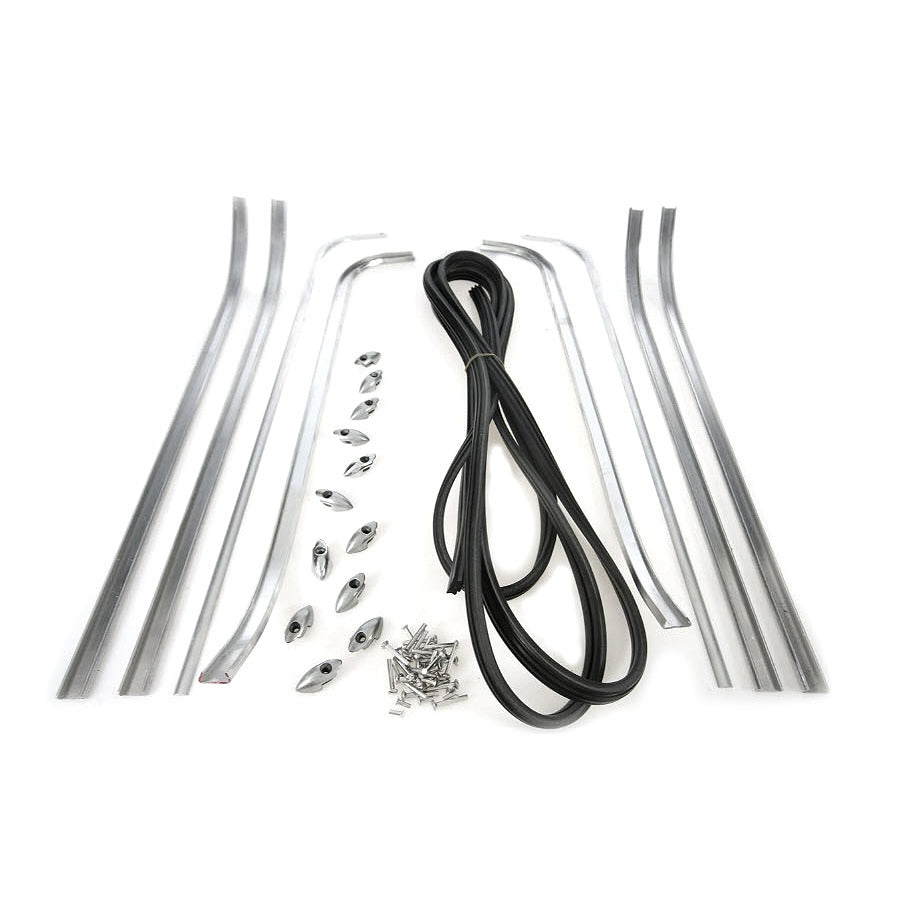 VESPA FLOOR STRIP SET WITH RUBBER AND ENDS VNB-VBB-VBC-VNC-60'S ALLSTATE