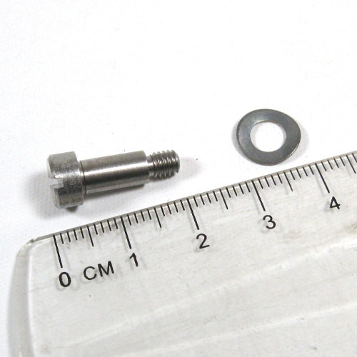Shoulder Screw for Carb Top w/ M5 Wave Washer KEIHIN CVK LX/LXV/S 50/150 GT/BV200