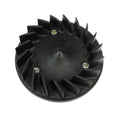 FAN FOR FLYWHEEL BLACK PLASTIC LX/LXV/S/SPRINT/PRIMA 50CC 2V/3V/4V (1A011563)