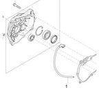 BREATHER TUBE FOR GEARBOX VESPA 150/200/250/300 2001-2025 (826874 844669 CM162202)