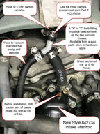 INTAKE MANIFOLD VESPA GT/BV200 BV250 WITH CARB (NEEDS MODIFYING, NO GASKET REQ'D)