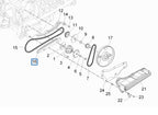 LOWER TIMING CHAIN GUIDE QUASAR ENGINE - BV/GTS/GTV/MP3 250-300 (1A005928)