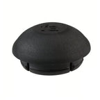 BLACK PLASTIC HUB NUT CAP/COVER MOST 10" WHEELS VINTAGE VESPA