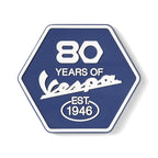 VESPA 80TH LOGO GUM MAGNET BLUE (8L0243MNNBLU)