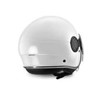 VESPA ARGENTARIO JET HELMET W/TINTED INNER SUN SHADE BIANCO INNOCENTE WHITE DOT APPROVED