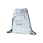 VESPA DEC NYLON DRAWSTRING BACKPACK BAG BLADE (RELECTIVE) WITH BLACK VESPA SCRIPT **SUPER SALE**