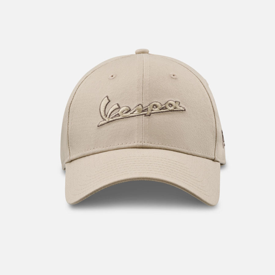 VESPA DEC BASEBALL CAP HAT NEW ERA NOMAD (TAN)