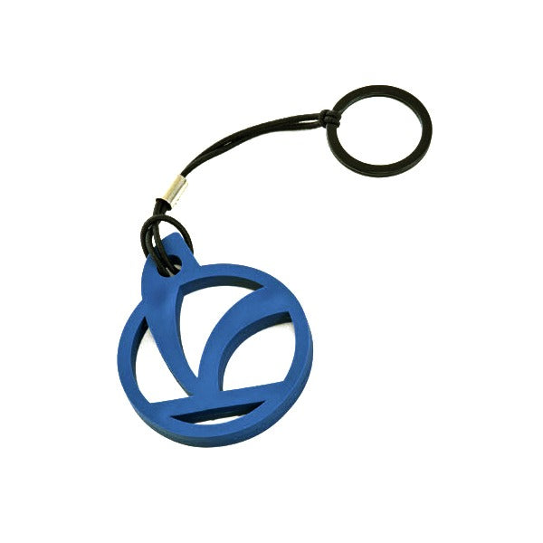 VESPA OFFICINA 8 KEYCHAIN MATTE BLUE