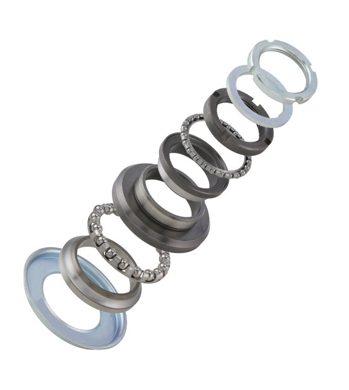 STEERING FORK BEARING KIT UPPER/LOWER CAGE CONVERSION VNA VBB (REPLACES LOOSE BALLS)