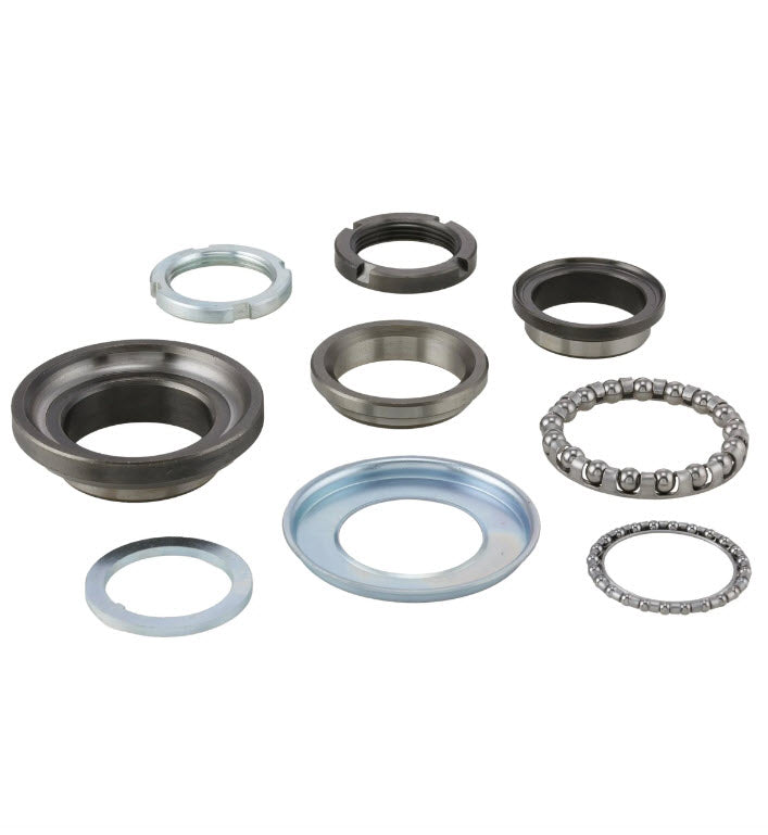 STEERING FORK BEARING KIT UPPER/LOWER CAGE CONVERSION VNA VBB (REPLACES LOOSE BALLS)